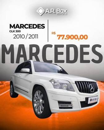 MERCEDES-BENZ GLK 300 3.0 4X4 V6 GASOLINA 4P AUTOMÁTICO